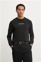 JEANS ΑΝΔΡΙΚΟ ΜΑΚΡΥΜΑΝΙΚΟ T-SHIRT M5RI84K8HM0-JBLK ΜΑΥΡΟ GUESS