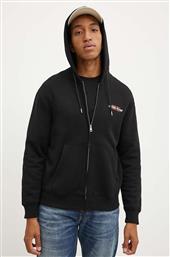 ΜΠΛΟΥΖΑ ΧΡΩΜΑ: ΜΑΥΡΟ, ΜΕ ΚΟΥΚΟΥΛΑ, M4YQ27 K9V31 GUESS