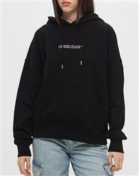GJ OVER HOOD EMBRO SWEATSHIRT ΦΟΥΤΕΡ ΓΥΝΑΙΚΕΙΟ GUESS