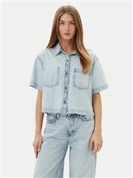 ΠΟΥΚΑΜΙΣΟ W5GH0F D5M83 ΜΠΛΕ REGULAR FIT GUESS