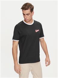 T-SHIRT M4YI43 K8FQ4 ΜΑΥΡΟ REGULAR FIT GUESS