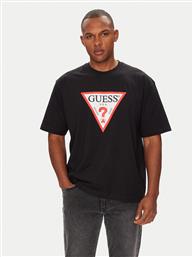 T-SHIRT M4YI45 K8FQ4 ΜΑΥΡΟ OVERSIZE GUESS