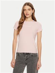 T-SHIRT W4YI01 J1314 ΡΟΖ REGULAR FIT GUESS