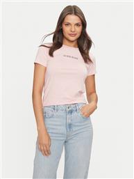 T-SHIRT W4YI01 J1314 ΡΟΖ SLIM FIT GUESS