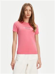 T-SHIRT W4YI03 J1314 ΡΟΖ SLIM FIT GUESS