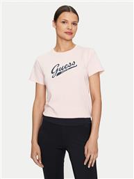 T-SHIRT W4YI13 J1314 ΡΟΖ REGULAR FIT GUESS
