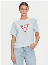 T-SHIRT W4YI73 K8HM0 ΜΠΛΕ REGULAR FIT GUESS