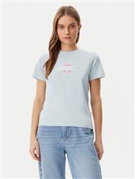 T-SHIRT W5GI26 J1314 ΣΚΟΥΡΟ ΜΠΛΕ REGULAR FIT GUESS