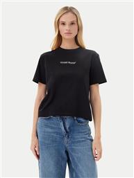 T-SHIRT W5RI4 2K8HM0 ΜΑΥΡΟ REGULAR FIT GUESS