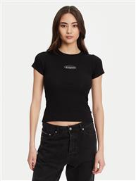 T-SHIRT W5YP37 KA0H1 ΜΑΥΡΟ SLIM FIT GUESS