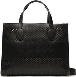 KATEY PERF SMALL TOTE HWWH8769220 BLACK GUESS