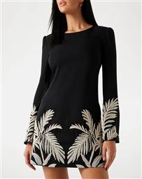 LS ANGELE PLACED MINI DRESS ΦΟΡΕΜΑ ΓΥΝΑΙΚΕΙΟ GUESS