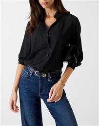 LS FLORE LOGO HOTFIX SHIRT ΠΟΥΚΑΜΙΣΟ ΓΥΝΑΙΚΕΙΟ GUESS