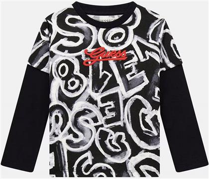 LS T-SHIRT ΜΠΛΟΥΖΑ ΠΑΙΔΙΚΟ BOY GUESS