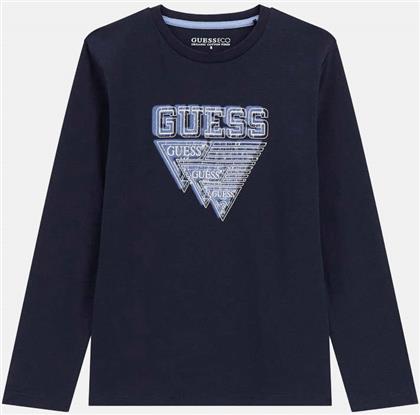 LS T-SHIRT ΜΠΛΟΥΖΑ ΠΑΙΔΙΚΟ BOY GUESS