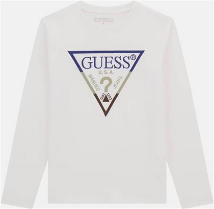 LS T-SHIRT ΜΠΛΟΥΖΑ ΠΑΙΔΙΚΟ BOY GUESS