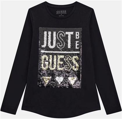 LS T-SHIRT ΜΠΛΟΥΖΑ ΠΑΙΔΙΚΟ GIRL GUESS