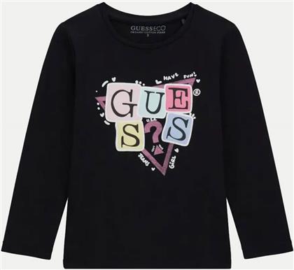 LS T-SHIRT ΜΠΛΟΥΖΑ ΠΑΙΔΙΚΟ GIRL GUESS