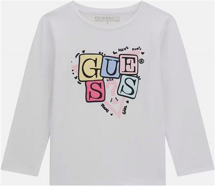 LS T-SHIRT ΜΠΛΟΥΖΑ ΠΑΙΔΙΚΟ GIRL GUESS