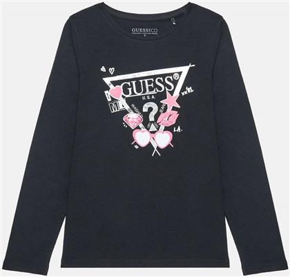 LS T-SHIRT ΜΠΛΟΥΖΑ ΠΑΙΔΙΚΟ GIRL GUESS