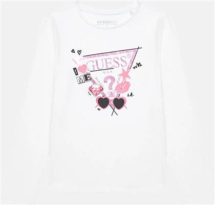 LS T-SHIRT ΜΠΛΟΥΖΑ ΠΑΙΔΙΚΟ GIRL GUESS