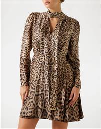 GUESS BY MARCIANO ALANIS WRAP W/TIE LS DRESS ΦΟΡΕΜΑ ΓΥΝΑΙΚΕΙΟ GUESS MARCIANO