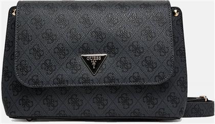 MERIDIAN II FLAP CROSSBODY ΤΣΑΝΤΑ ΓΥΝΑΙΚΕΙΟ (ΔΙΑΣΤΑΣΕΙΣ: 25 X 19 X 8ΕΚ.) GUESS