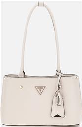 MERIDIAN SHOULDER SATCHEL ΤΣΑΝΤΑ ΓΥΝΑΙΚΕΙΟ (ΔΙΑΣΤΑΣΕΙΣ: 17 X 17 X 9 ΕΚ.) GUESS