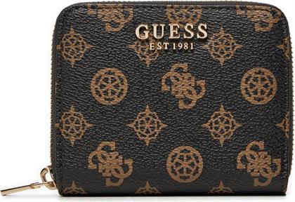 ΜΙΚΡΟ ΠΟΡΤΟΦΟΛΙ ΓΥΝΑΙΚΕΙΟ LAUREL SLG LARGE ZIP SWPG85 00137 ΚΑΦΕ GUESS