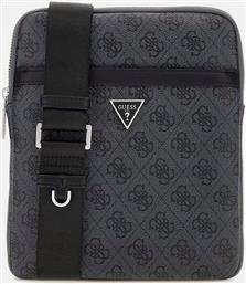 MILANO CROSSBODY FLAT ΤΣΑΝΤΑ ΑΝΔΡΙΚΟ (ΔΙΑΣΤΑΣΕΙΣ: 19 X 23 X 2ΕΚ.) GUESS