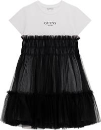 MIXED FABRIC SS DRESS ΦΟΡΕΜΑ ΠΑΙΔΙΚΟ GIRL GUESS