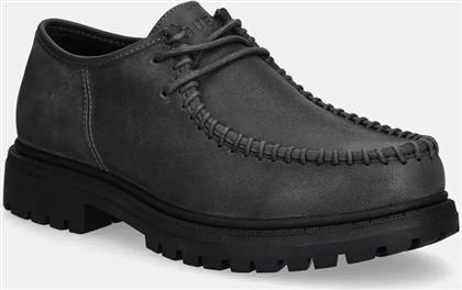 NUBUCK ΜΠΟΤΑΚΙΑ SIDNEY ENGINEER ΧΡΩΜΑ: ΓΚΡΙ, FMFSEN ESU13 GUESS
