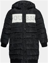 ΠΑΛΤΟ ΧΕΙΜΩΝΙΑΤΙΚΟ J3BL02 WB240 ΜΑΥΡΟ REGULAR FIT GUESS από το MODIVO