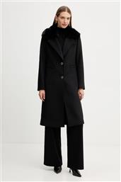 ΠΑΛΤΟ ΜΕ ΠΡΟΣΘΗΚΗ ΜΑΛΛΙΟΥ KAROLE ΧΡΩΜΑ: ΜΑΥΡΟ, W5BL19 W2642 GUESS