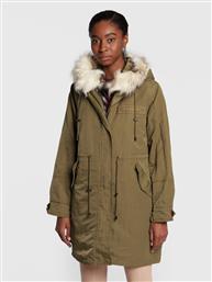 PARKA LENA W2BL32 WEWG0 ΠΡΑΣΙΝΟ REGULAR FIT GUESS