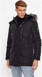 PARKA M3BL20 WFOW2 ΜΑΥΡΟ REGULAR FIT GUESS