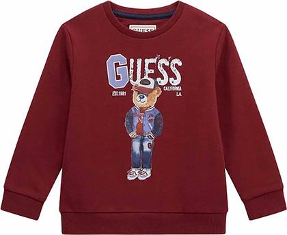 ΠΑΙΔΙΚΗ ΜΠΛΟΥΖΑ ΦΟΥΤΕΡ ΜΕ PRINT ΚΑΙ LOGO - N5YQ05KAD74 ΜΠΟΡΝΤΟ GUESS