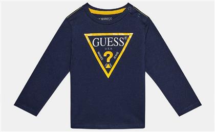 ΠΑΙΔΙΚΗ ΜΠΛΟΥΖΑ ΜΕ LOGO PRINT ΚΑΙ ΜΑΚΡΥ ΜΑΝΙΚΙ REGULAR FIT (3-7 ΕΤΩΝ) - N84I24K8HM0 ΜΠΛΕ GUESS