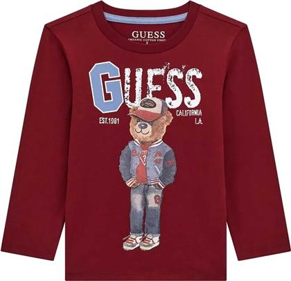 ΠΑΙΔΙΚΗ ΜΠΛΟΥΖΑ ΜΕ PRINT - N5YI23K8HM4 ΜΠΟΡΝΤΟ GUESS