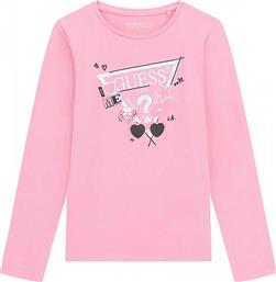 ΠΑΙΔΙΚΗ ΜΠΛΟΥΖΑ ΒΑΜΒΑΚΕΡΗ ΜΕ LOGO PRINT - J5YI01K6YW4 ΡΟΖ GUESS