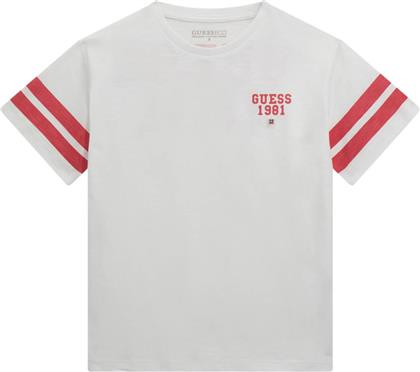 ΠΑΙΔΙΚΗ ΚΟΝΤΟΜΑΝΙΚΗ ΜΠΛΟΥΖΑ - OVERSIZE SLUB JERSEY SS GUESS