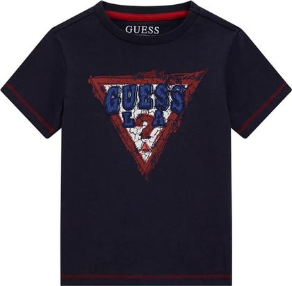 ΠΑΙΔΙΚΗ ΚΟΝΤΟΜΑΝΙΚΗ ΜΠΛΟΥΖΑ - SLUB JERSEY SS BOY GUESS