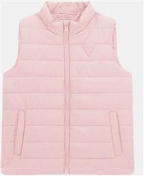 ΠΑΙΔΙΚΟ ΑΜΑΝΙΚΟ ΜΠΟΥΦΑΝ ΚΑΠΙΤΟΝΕ ΜΕ ΛΟΓΟΤΥΠΟ ΣΤΟ ΣΤΗΘΟΣ - H4YJ03WCFM0 ΡΟΖ GUESS