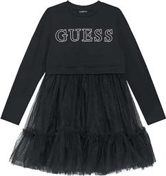 ΠΑΙΔΙΚΟ ΦΟΡΕΜΑ ΜΕ LOGO PRINT ΚΑΙ ΤΟΥΛΙ ΣΤΟ ΚΑΤΩ ΜΕΡΟΣ - J5YK03KAUH0 ΜΑΥΡΟ GUESS