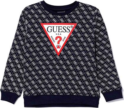 ΠΑΙΔΙΚΟ ΦΟΥΤΕΡ ΜΕ ALL-OVER PRINT - N5YQ00KA6R4 ΜΠΛΕ ΣΚΟΥΡΟ GUESS