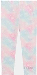 ΠΑΙΔΙΚΟ ΚΟΛΑΝ ΜΕ ALL-OVER LOGO PRINT ΚΑΙ ΛΟΓΟΤΥΠΟ ΜΕ GLITTER SKINNY FIT - K5YB00K6YW4 ΡΟΖ GUESS