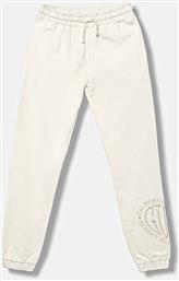 ΠΑΙΔΙΚΟ ΠΑΝΤΕΛΟΝΙ ΦΟΡΜΑΣ ΜΕ ΕΛΑΣΤΙΚΗ ΜΕΣΗ ΚΑΙ LETTER LOGO PRINT ΣΤΟ ΠΛΑΙ - J5YQ16KAD74 ΕΚΡΟΥ GUESS