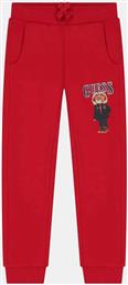 ΠΑΙΔΙΚΟ ΠΑΝΤΕΛΟΝΙ ΦΟΡΜΑΣ ΜΕ PRINT ΚΑΙ ΛΟΓΟΤΥΠΟ - N5BQ12KAD74 ΚΟΚΚΙΝΟ GUESS
