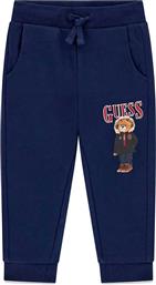 ΠΑΙΔΙΚΟ ΠΑΝΤΕΛΟΝΙ ΦΟΡΜΑΣ ΜΕ PRINT ΚΑΙ ΛΟΓΟΤΥΠΟ - N5BQ12KAD74 ΣΚΟΥΡΟ ΜΠΛΕ GUESS