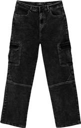 ΠΑΙΔΙΚΟ ΠΑΝΤΕΛΟΝΙ ΤΖΙΝ CARGO - L5YA01D5FN0 ΜΑΥΡΟ GUESS